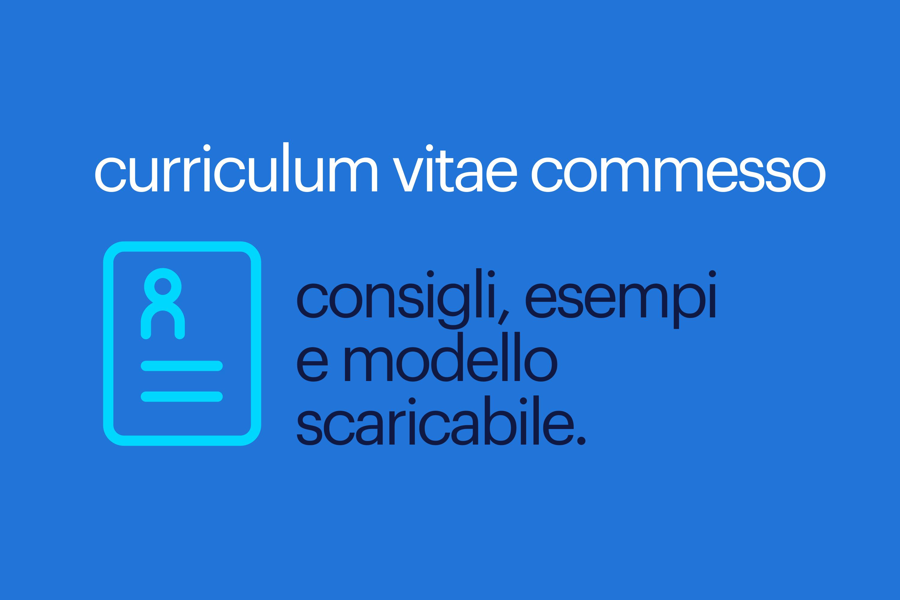 Curriculum vitae commessa | Randstad Italia