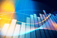 illustrazione di un grafico finanziario