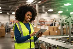 apprendista che integra ai nel manifatturiero