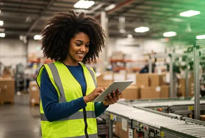 apprendista che integra ai nel manifatturiero