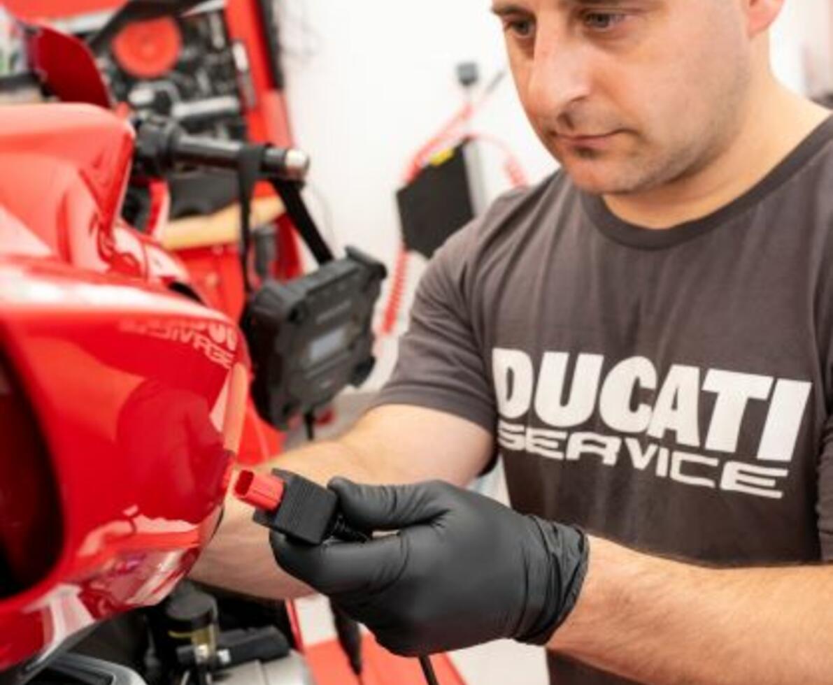 addetto al collaudo ducati