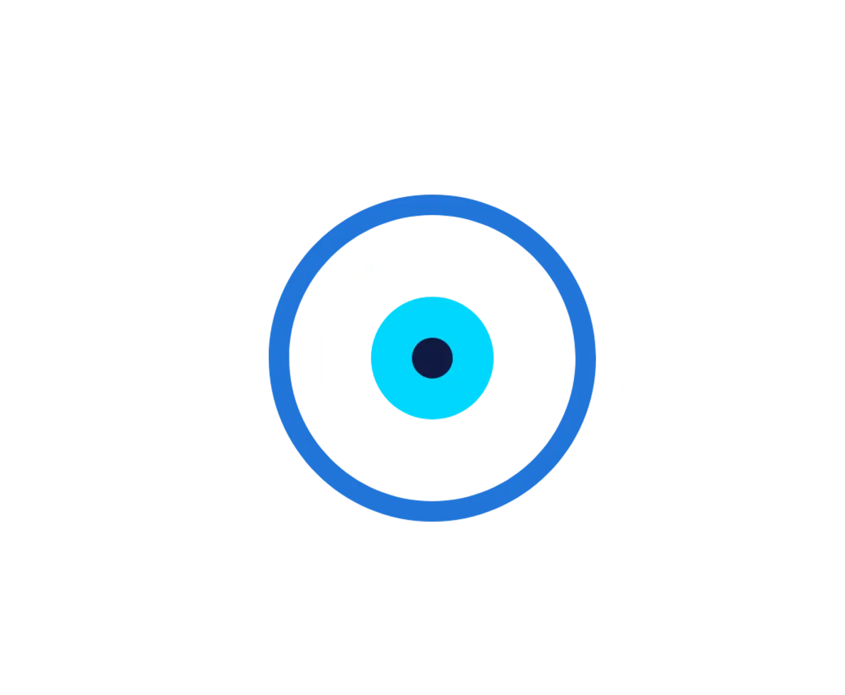 illustrazione di cerchi colorati uno dentro l'altro