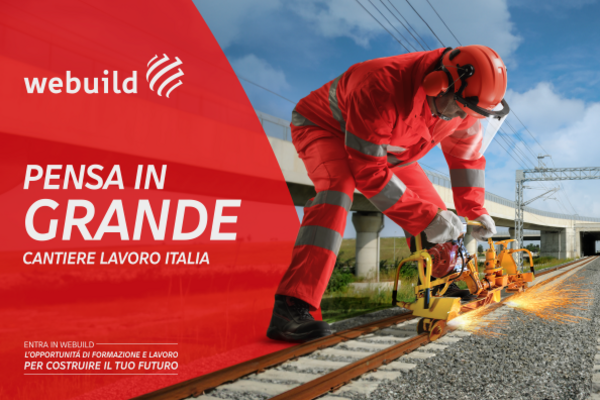 lavora in cantiere con webuild