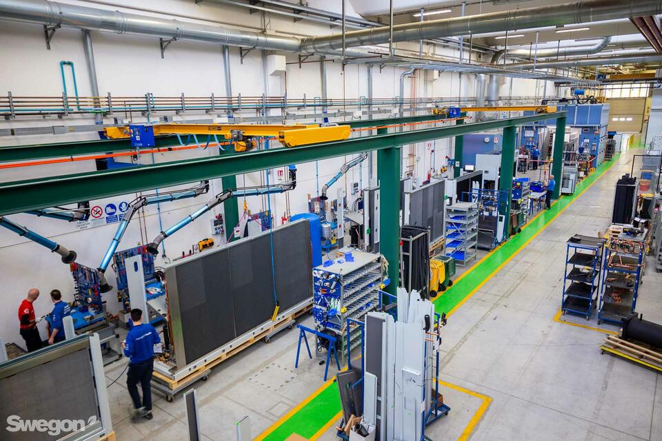 Swegon workers