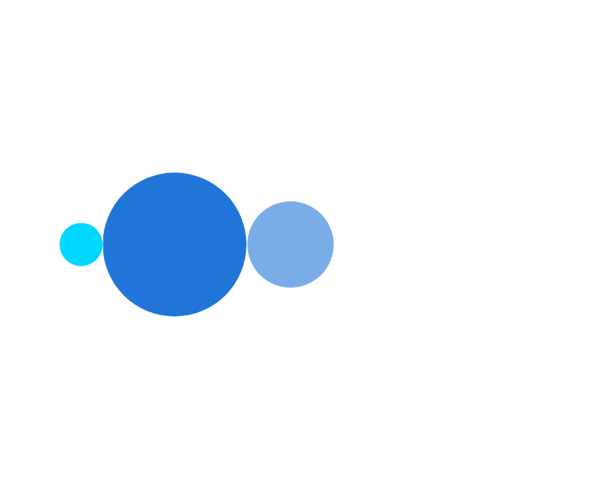 illustrazione astratta con elementi circolari